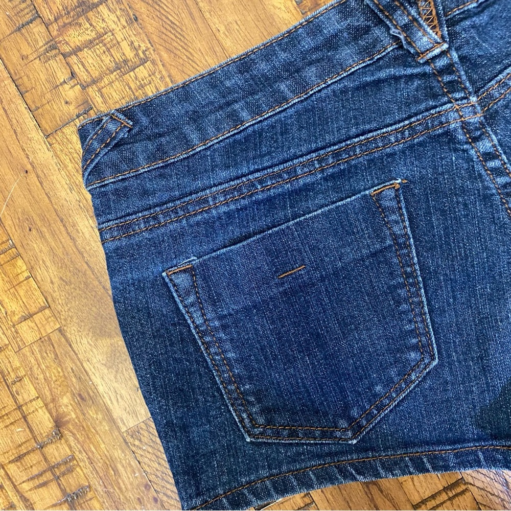 FOX RACING Y2K Denim Jean Shorts Size 3 Waist 26 - Picture 5 of 12